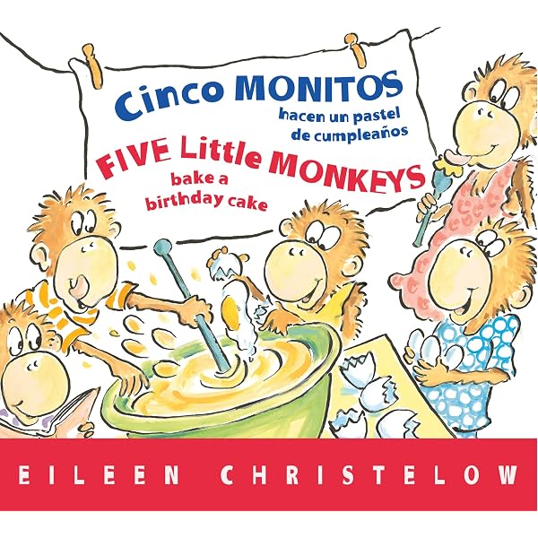 Cinco monitos hacen un pastel de cumpleanos / Five Little Monkeys